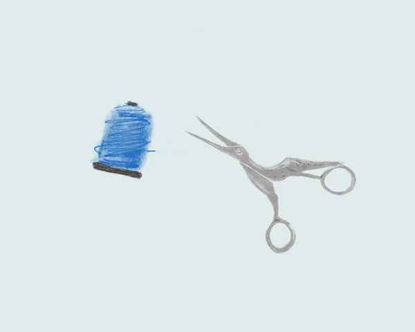 Cutting the thread